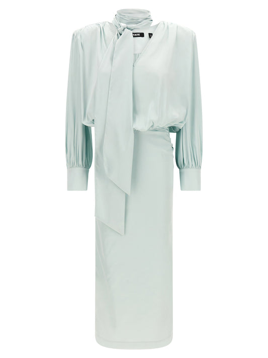Rotate Birger Christensen Ruched Long Dress