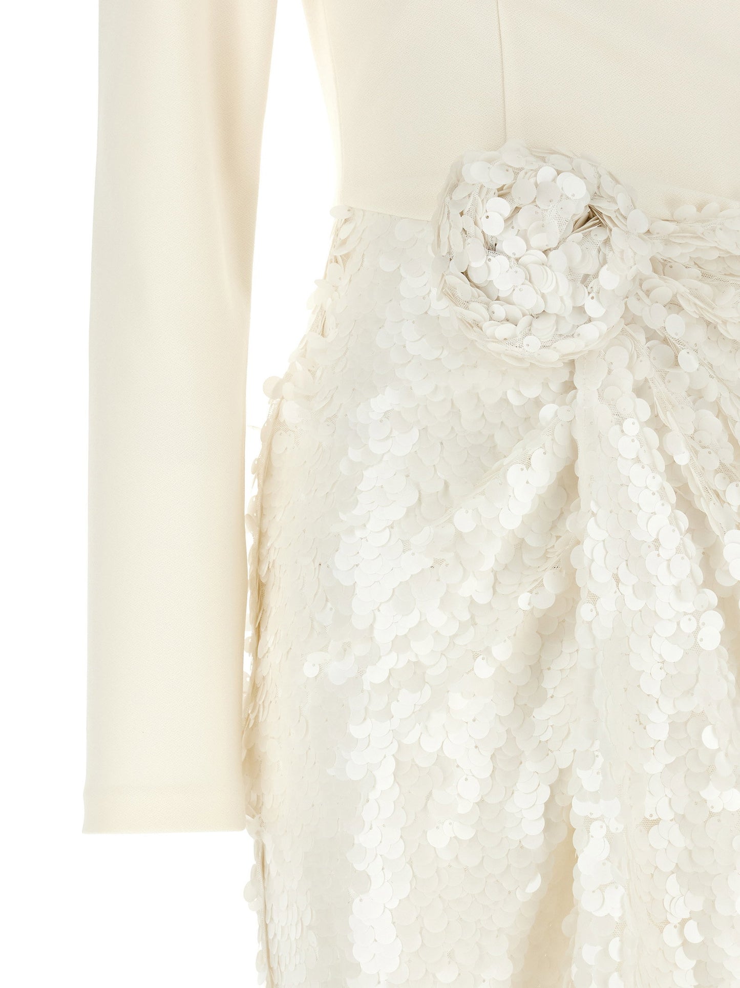 Rotate Birger Christensen Knotted Dress With Flower