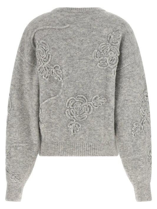 Rotate Birger Christensen 3d Flower Sweater