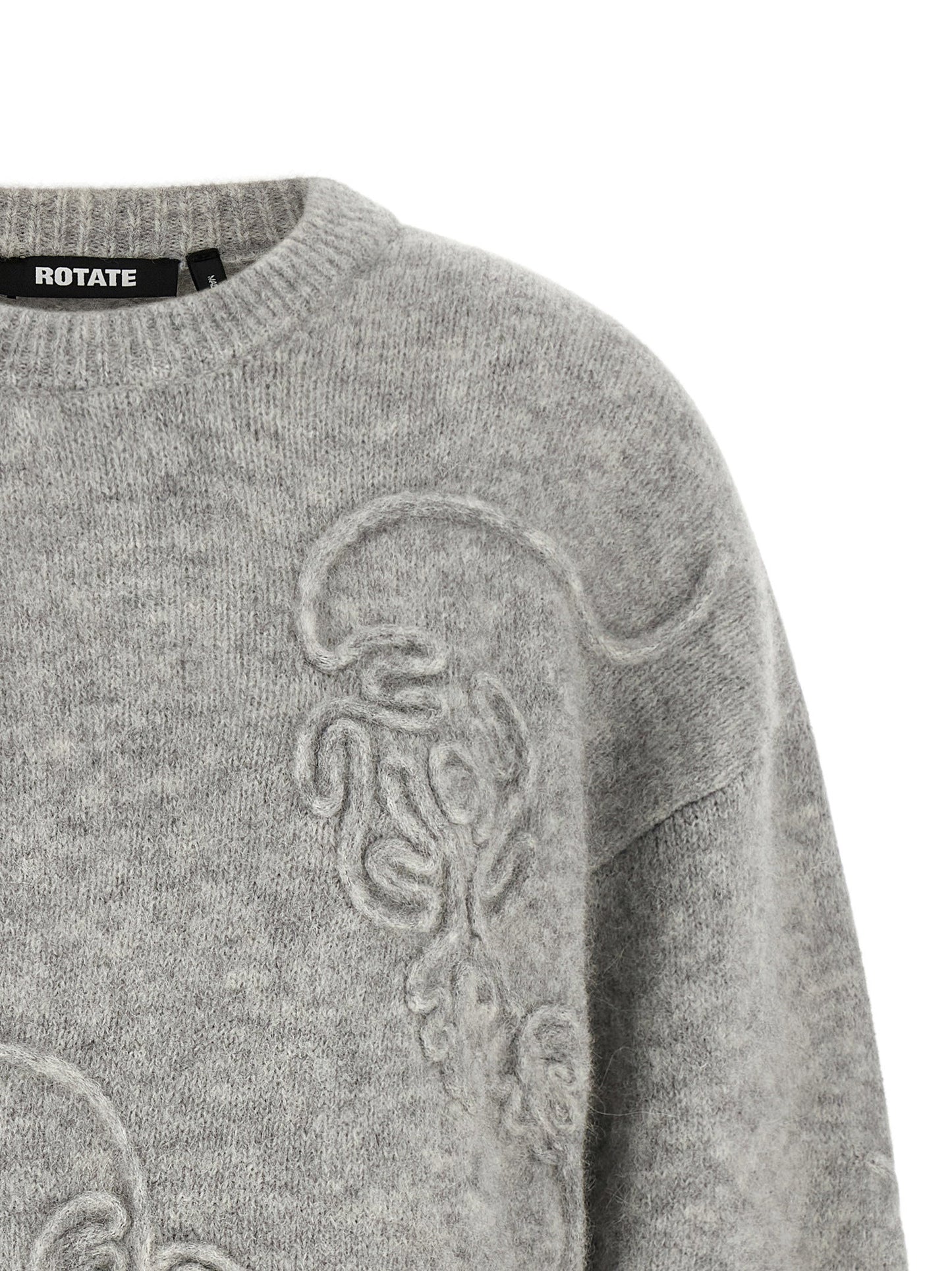 Rotate Birger Christensen 3d Flower Sweater