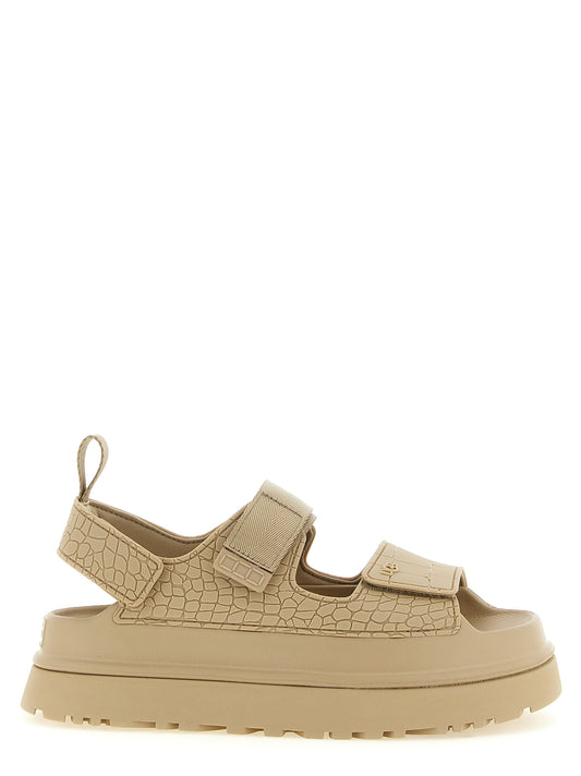 UGG UGG Goldenglow Embossed Sandals