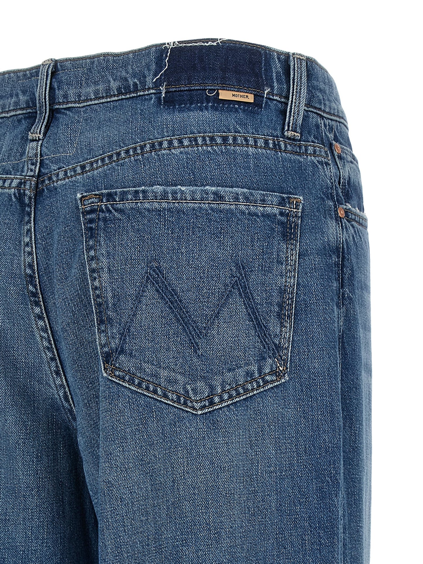 Mother Mother The Rerun Zip Sneak Jeans