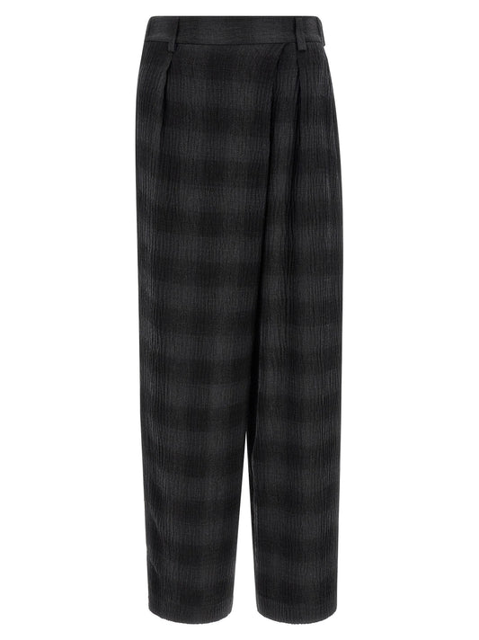 Tela Check Pants