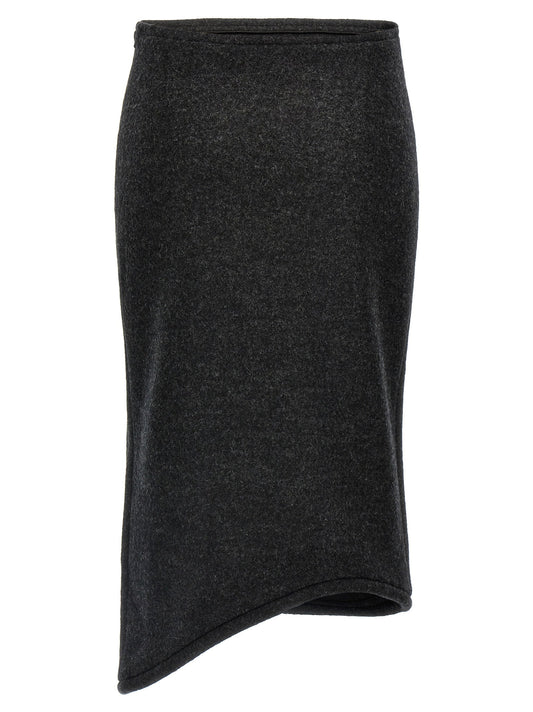 Victoria Beckham Padded Tube Detail Skirt