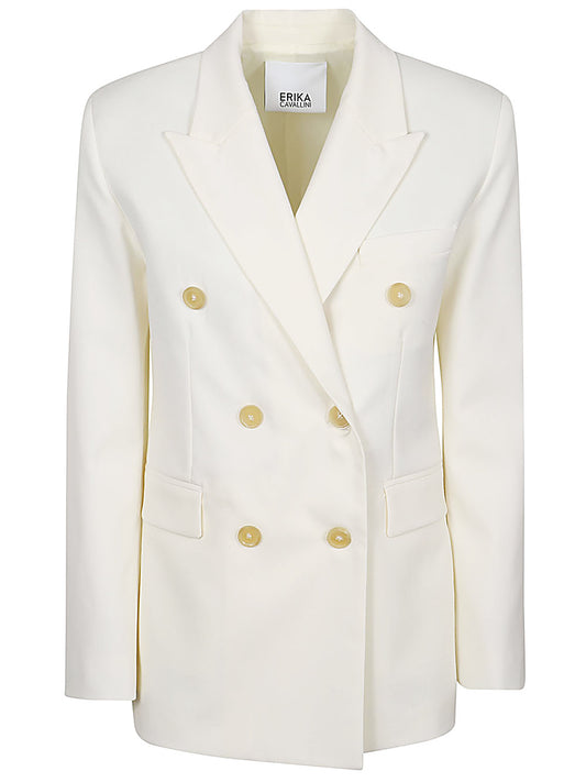 Erika Cavallini Semi-Couture Erika Cavallini Semi-Couture Wool twill Alberta jacket