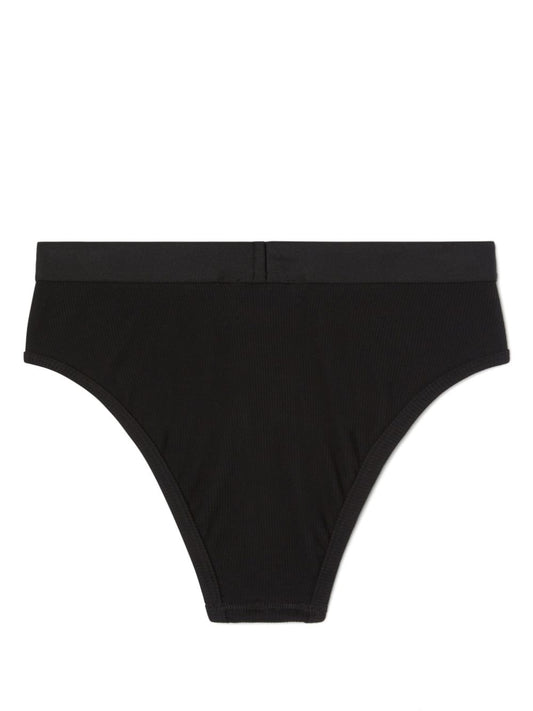 Palm Angels Logo cotton coulottes
