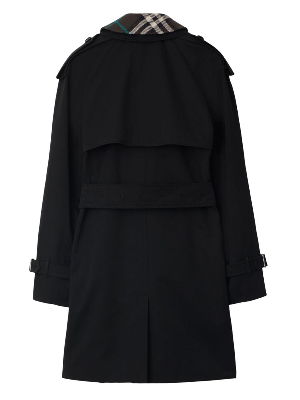 Burberry detachable-collar trench coat