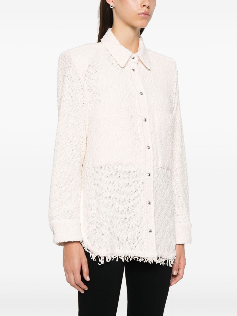 Iro Iro Solaria tweed shirt