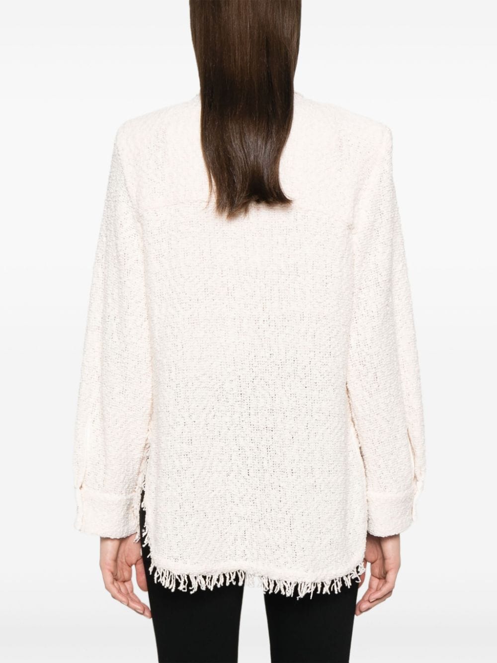 Iro Iro Solaria tweed shirt