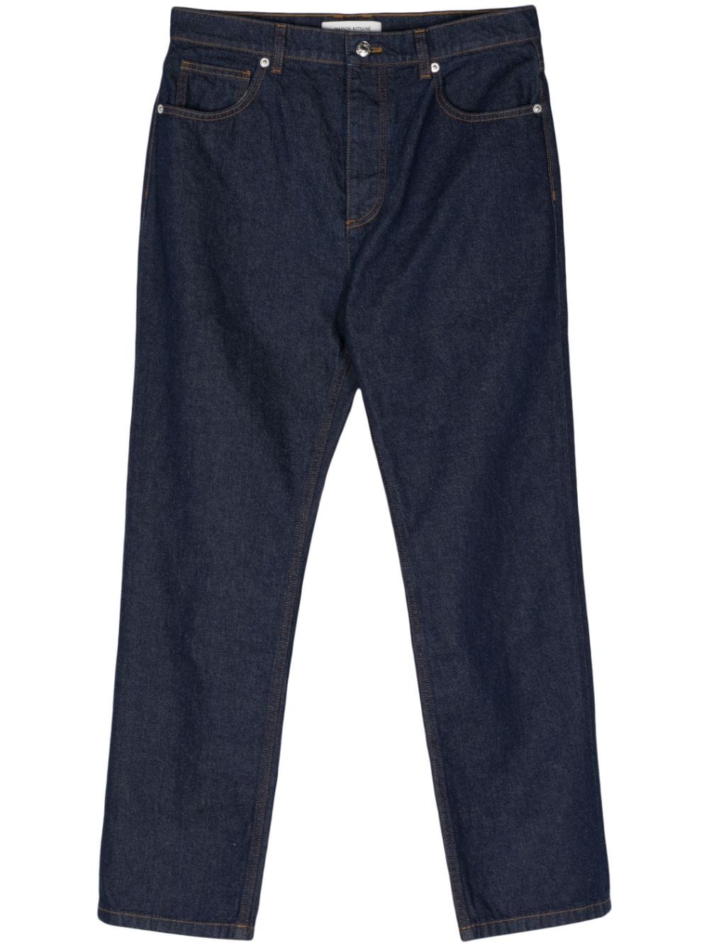 Maison Kitsuné Maison Kitsuné Mid-rise straight-leg trousers