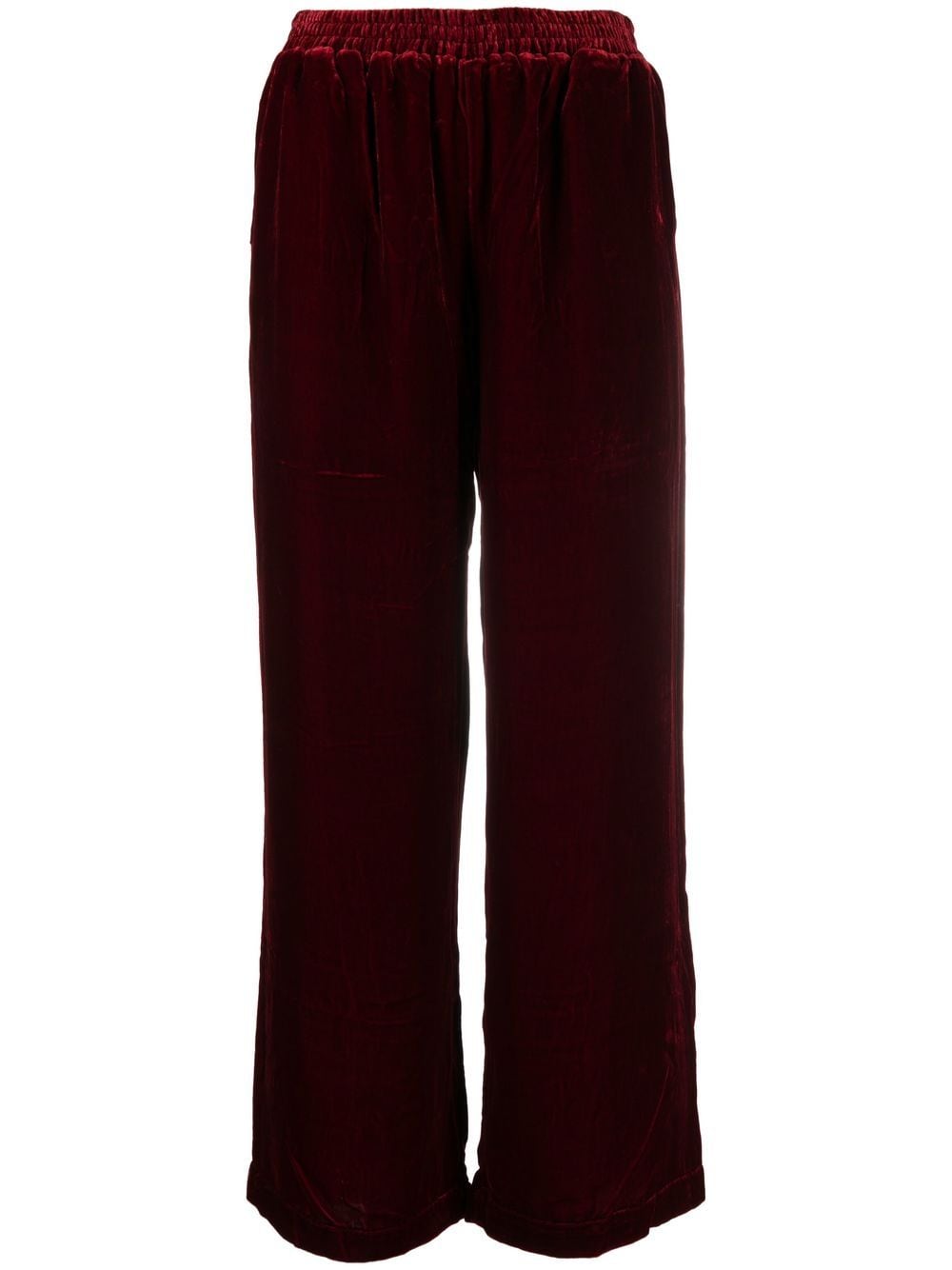 Gold Hawk Gold Hawk Velvet wide-leg trousers