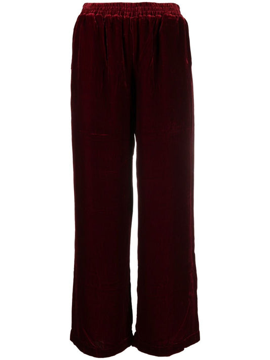 Gold Hawk Gold Hawk Velvet wide-leg trousers