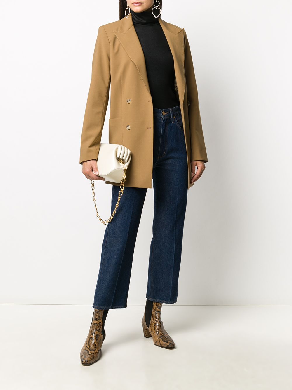 Majestic Majestic Lurex high-neck sweater