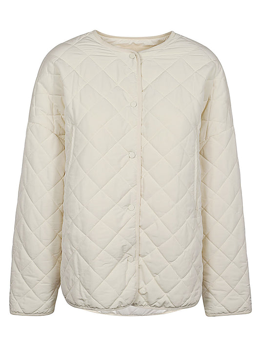 SANDBEIGE Sandbeige Quilted nylon jacket