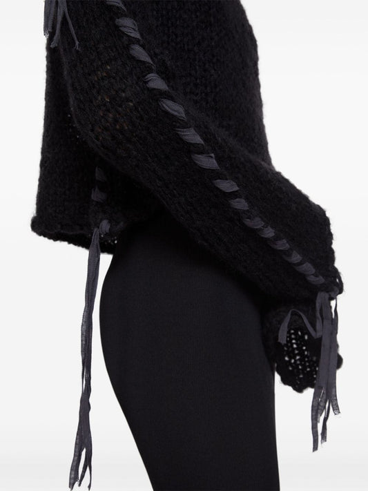 سترة برقبة دائرية من مزيج الصوف من Acne Studios Conscious Criteria