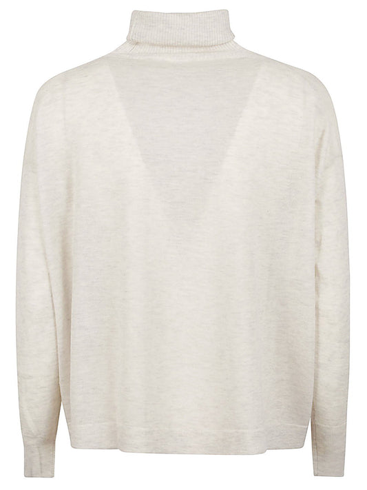 كنزة Plage Cashmere بياقة عالية