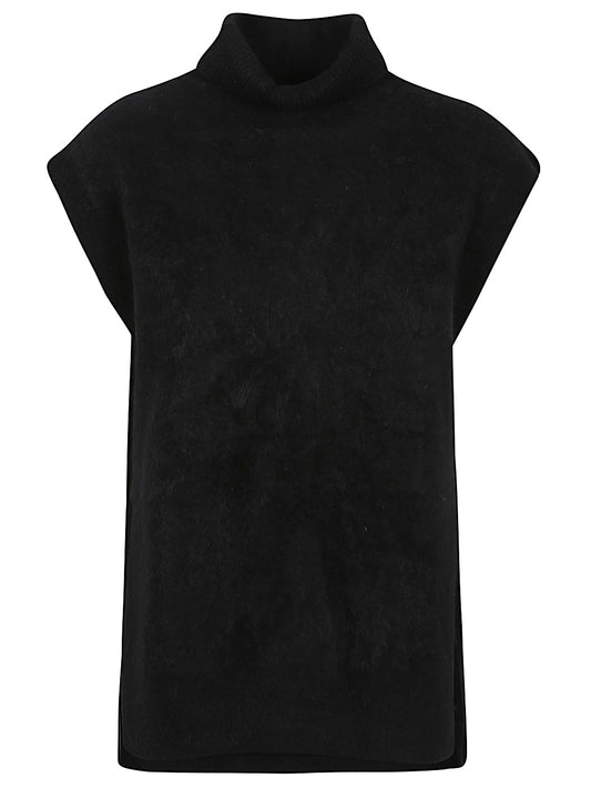 Ct Plage Ct Plage Cashmere high-neck vest