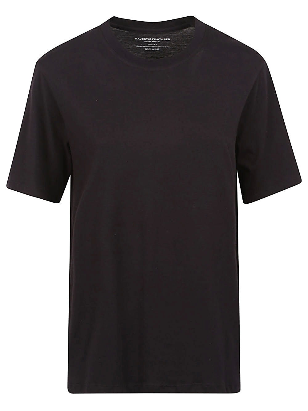Majestic Majestic Cotton crewneck top