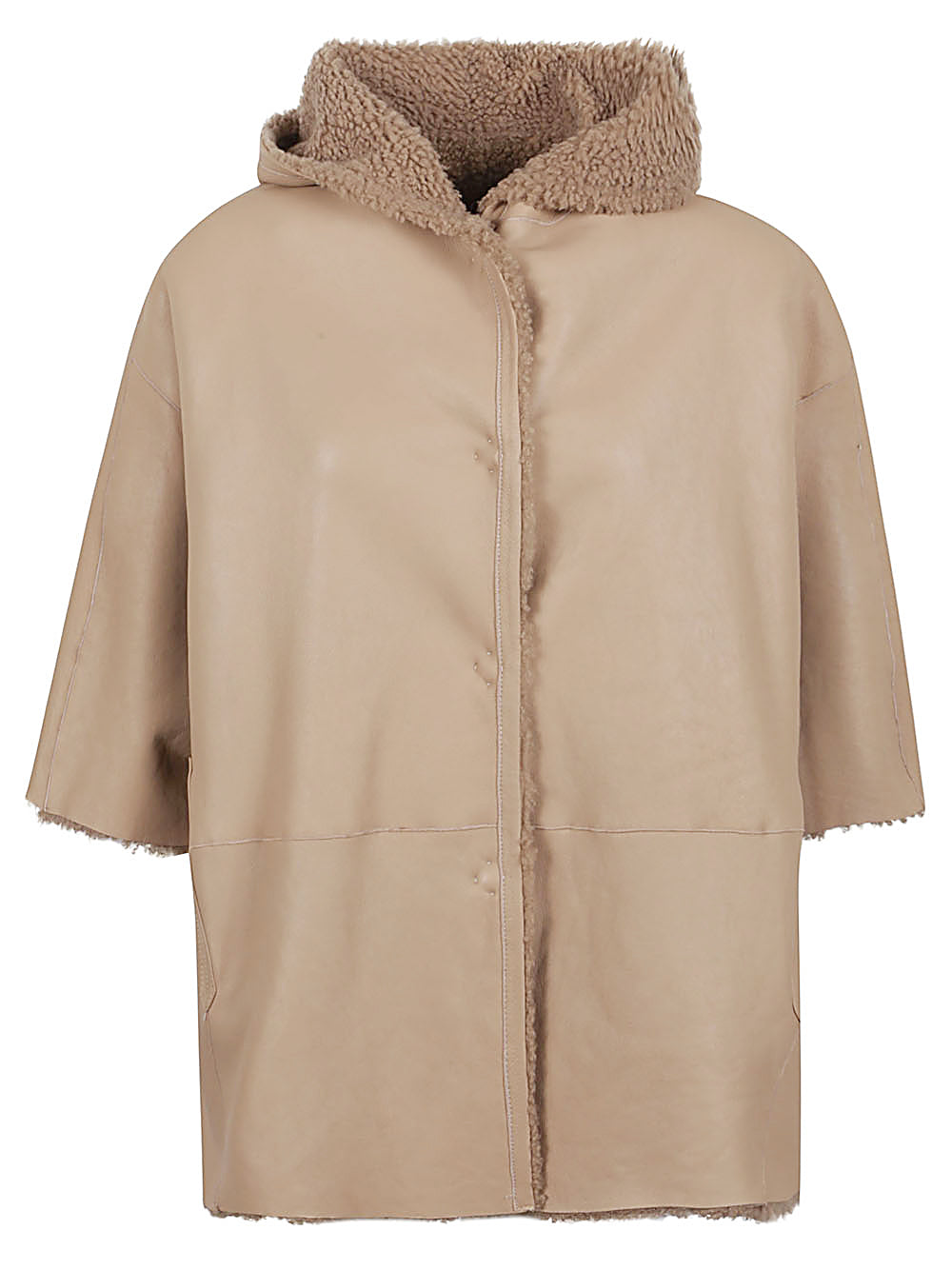 Enes Enes Alice suede leather jacket