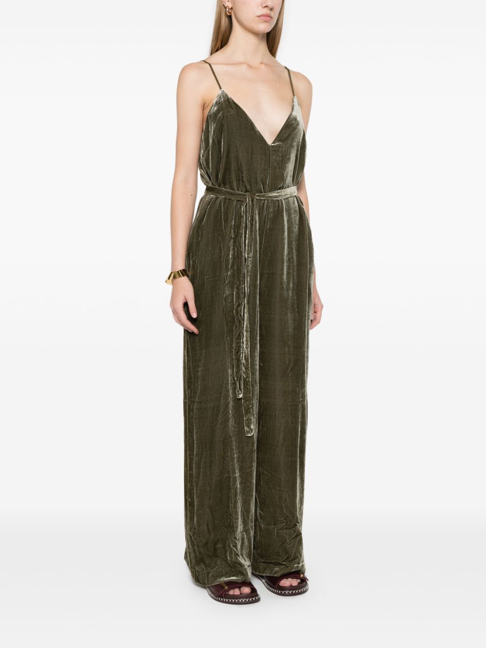 Gold Hawk Gold Hawk Velvet jumpsuit