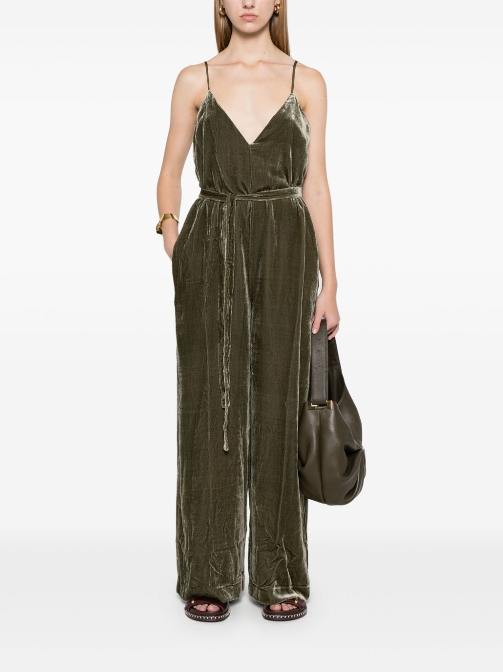 Gold Hawk Gold Hawk Velvet jumpsuit
