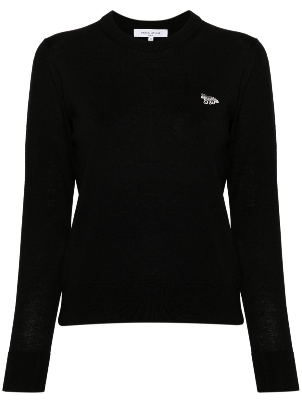 Maison Kitsuné Maison Kitsuné Maison Kitsune Baby Fox-patch sweater