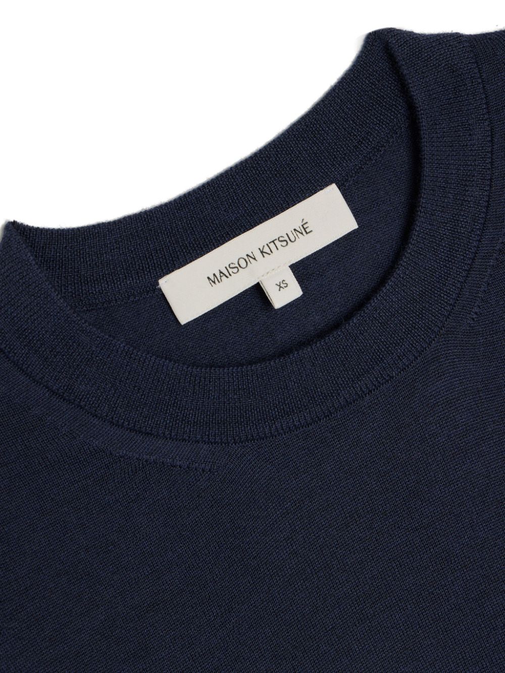 Maison Kitsuné Maison Kitsuné Maison Kitsune W Baby Fox Patch Regular Jumper