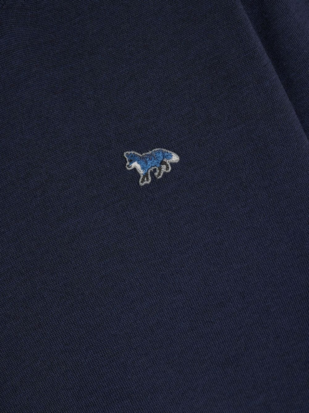 Maison Kitsuné Maison Kitsuné Maison Kitsune W Baby Fox Patch Regular Jumper