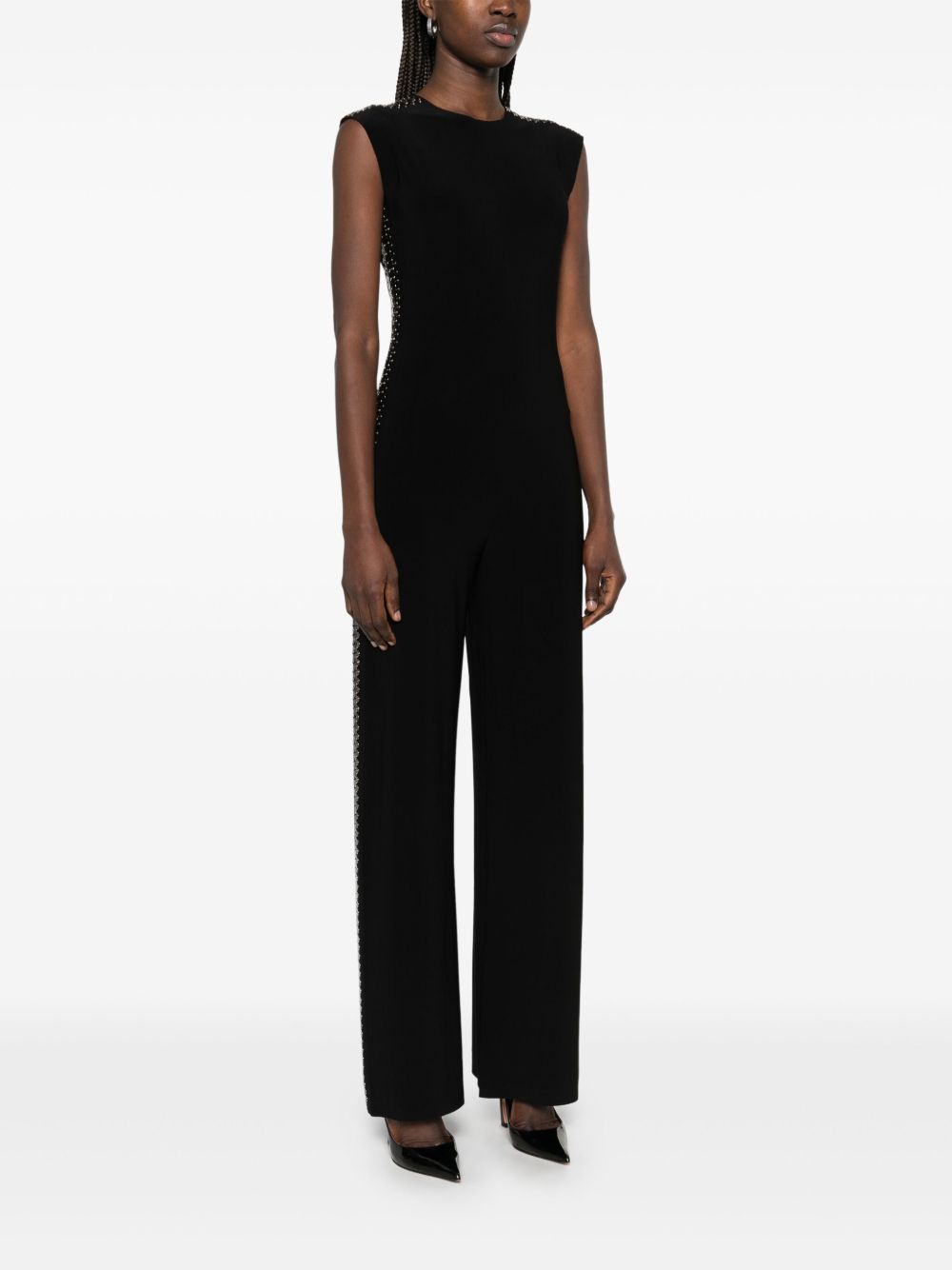 Norma Kamali Norma Kamali Studded long jumpsuit