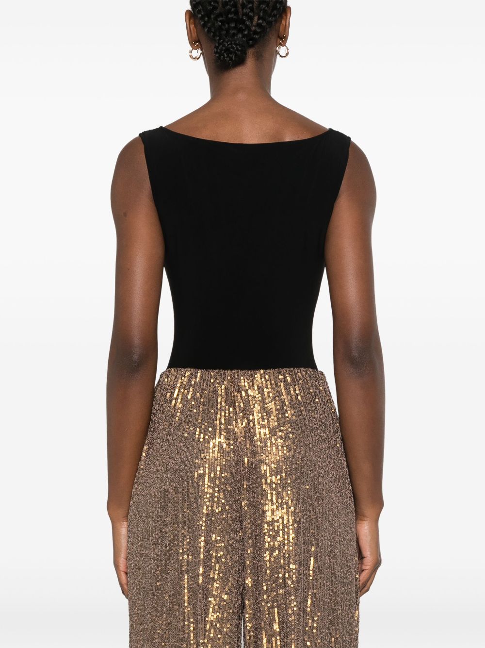 Norma Kamali Norma Kamali V-necked bodysuit