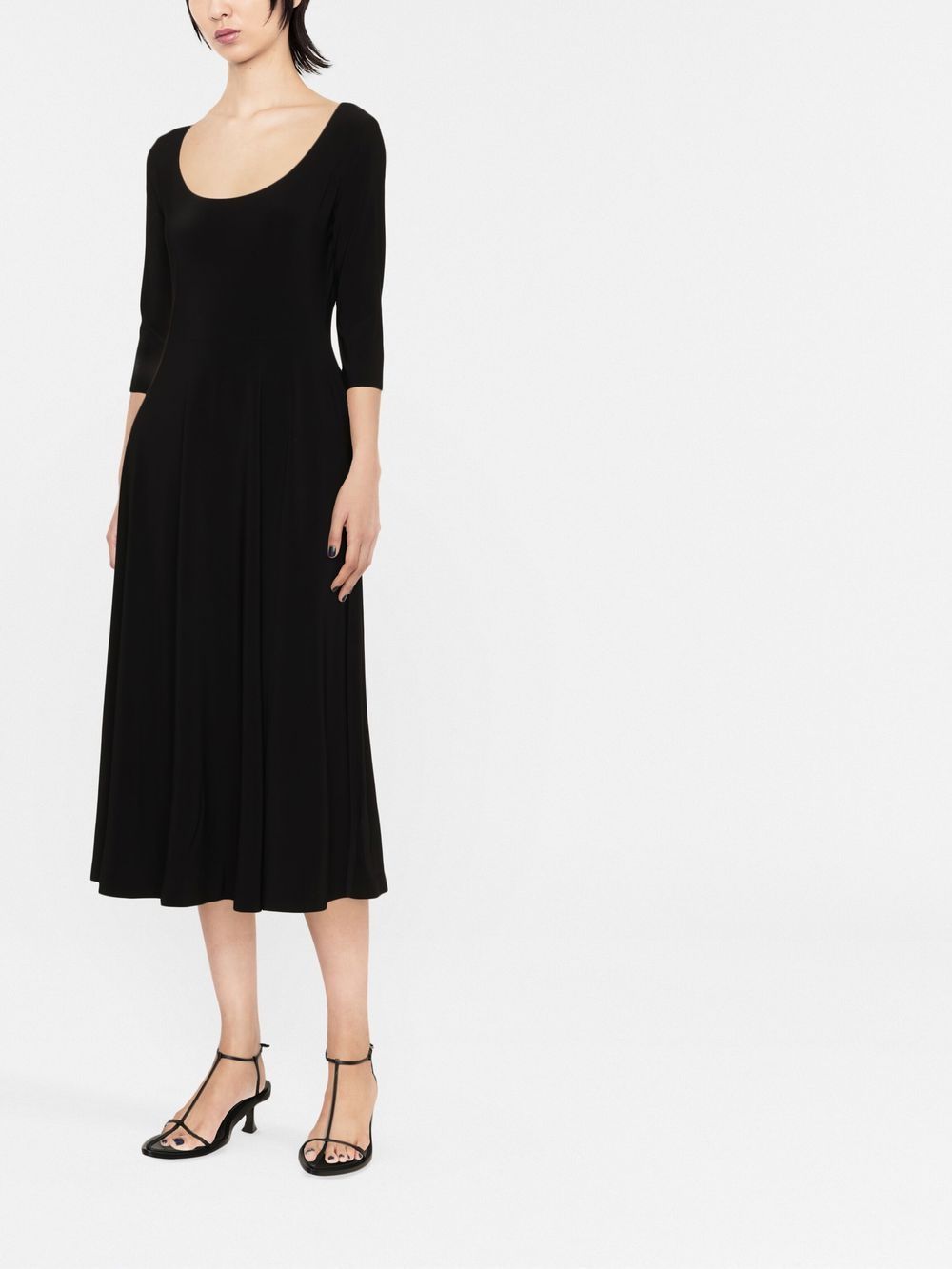 Norma Kamali Norma Kamali Flared midi dress