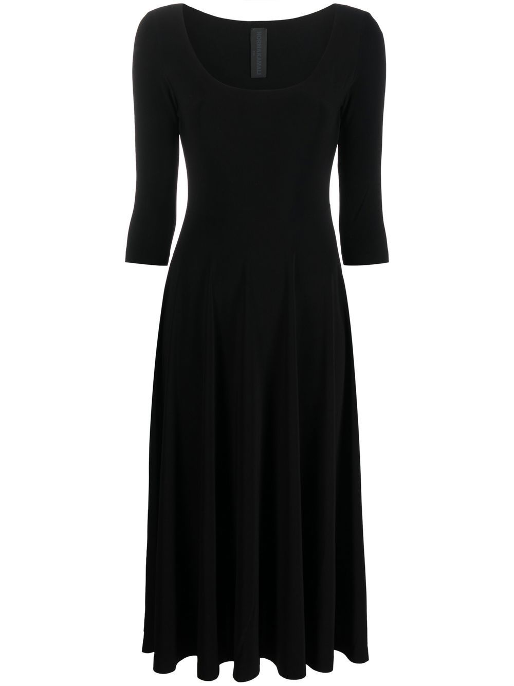 Norma Kamali Norma Kamali Flared midi dress