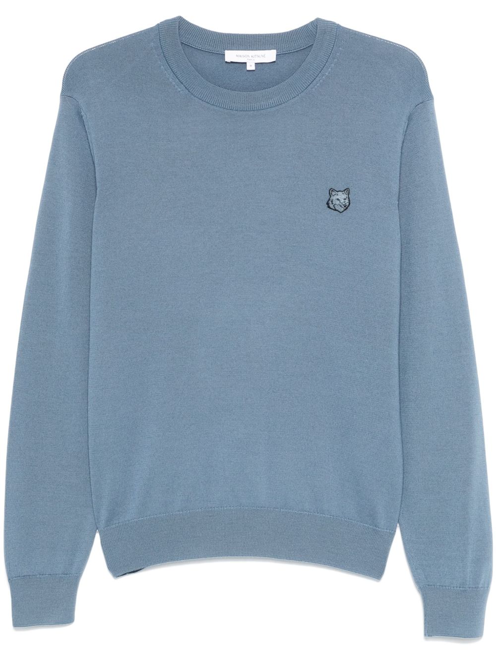 Maison Kitsuné Maison Kitsuné Maison Kitsune Bold Fox Head Applique Sweater