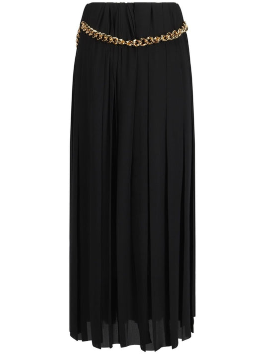 Balenciaga Chain-detail pleated skirt