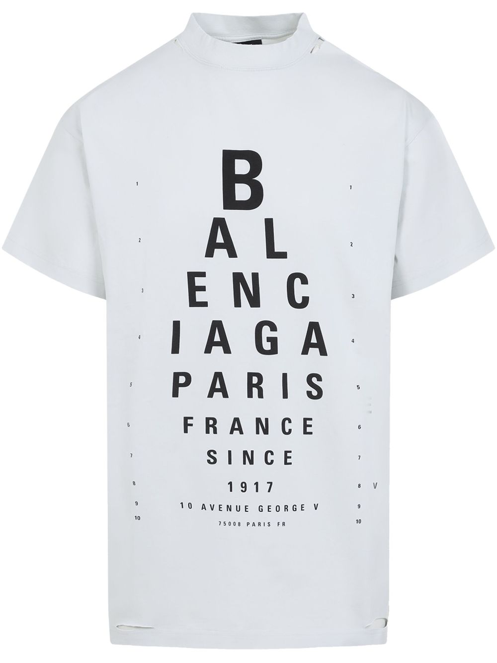 تي شيرت Balenciaga بطبعة الشعار
