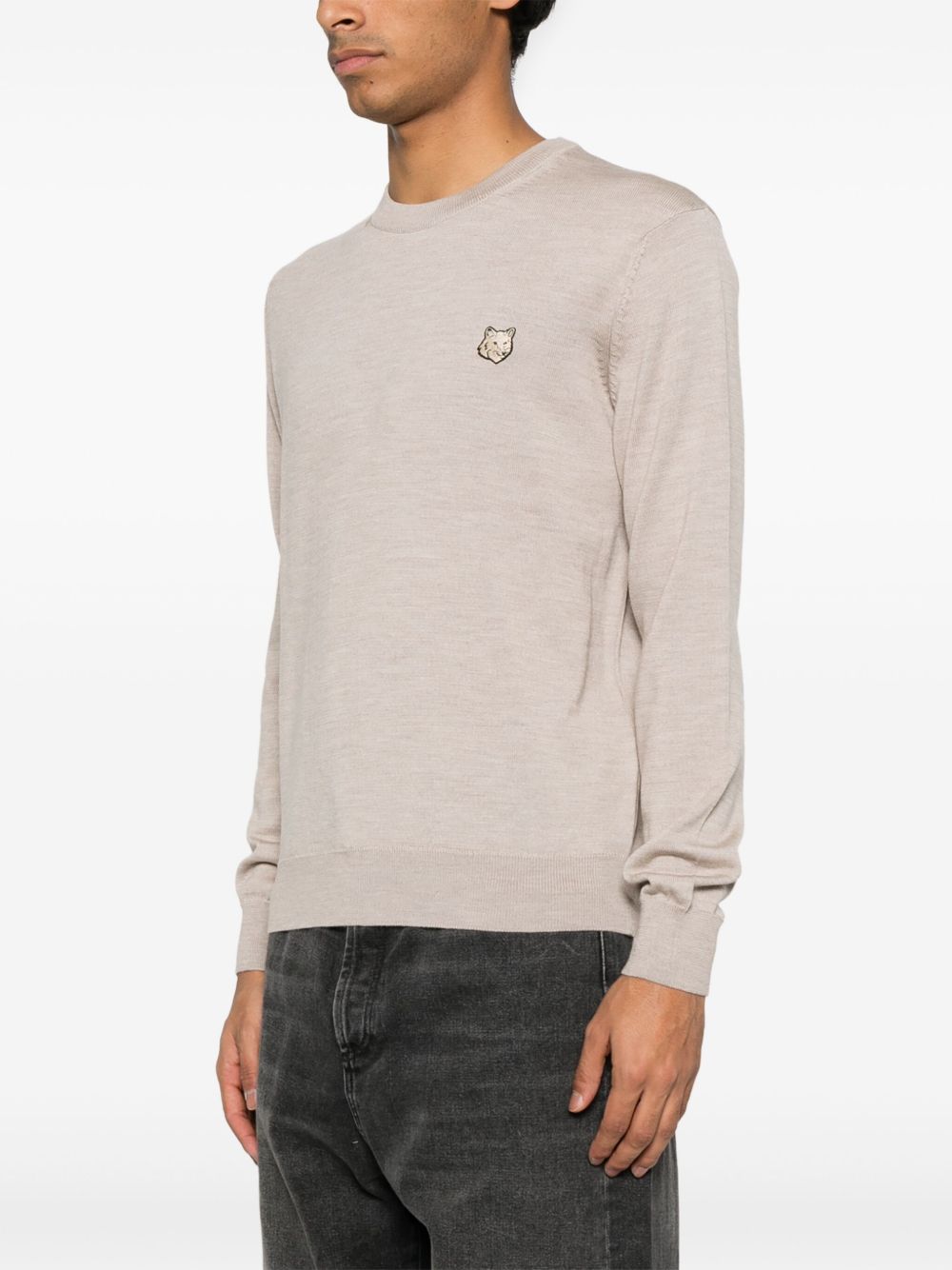 Maison Kitsuné Maison Kitsuné Maison Kitsune Fox motif sweater