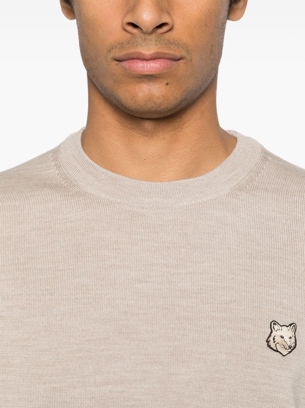 Maison Kitsuné Maison Kitsuné Maison Kitsune Fox motif sweater