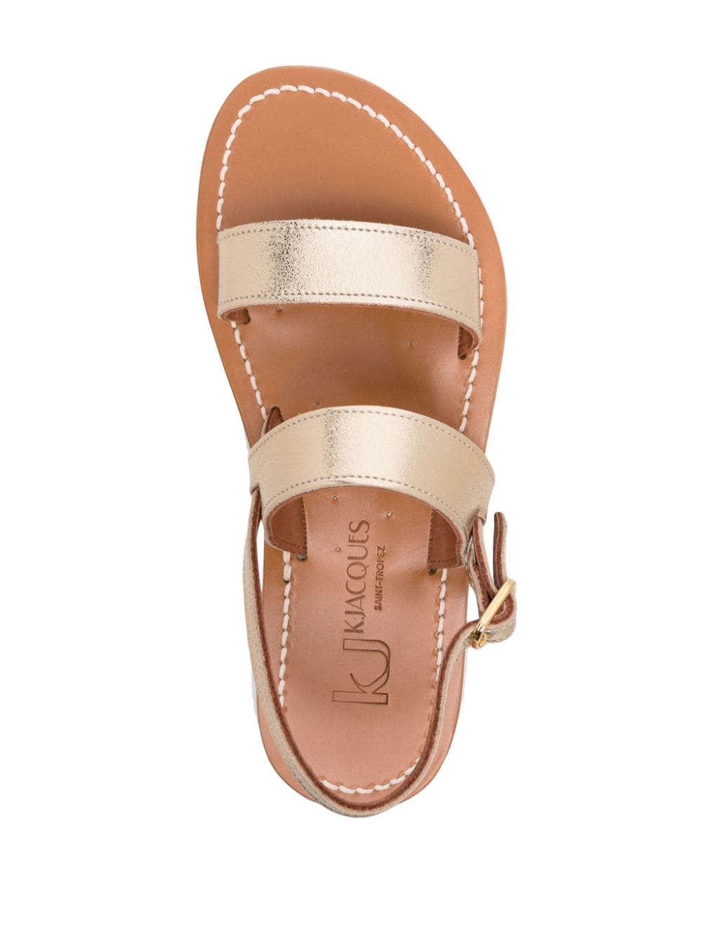 K Jacques St Tropez K Jacques St Tropez K. Jacques St Barigoule Leather Sandals