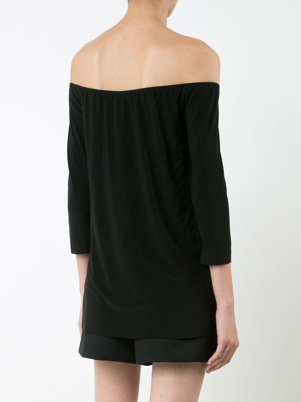 Norma Kamali Norma Kamali Off shoulder jersey top