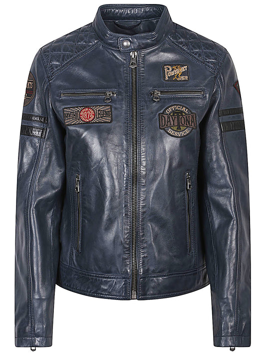 DAYTONA 73 Daytona 73 Walkora leather moto jacket
