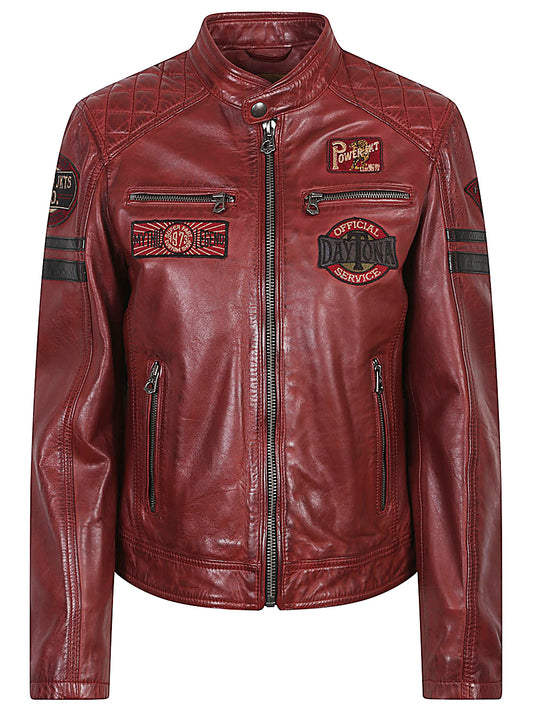 DAYTONA 73 Daytona 73 Walkora leather moto jacket