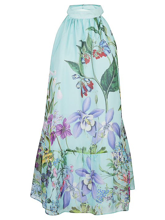St. Piece of London St. Piece Of London Bonnie printed silk dress