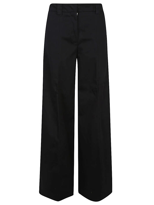 TheLatest Thelatest Alma cotton trousers