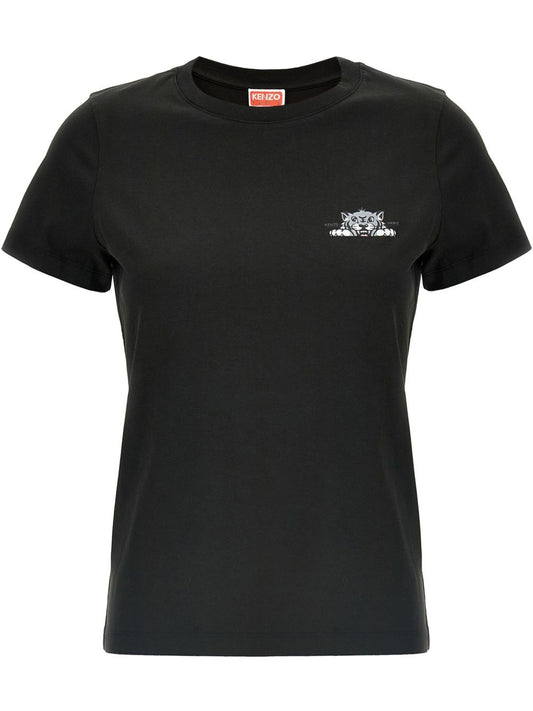 Kenzo Happy tiger cotton t-shirt