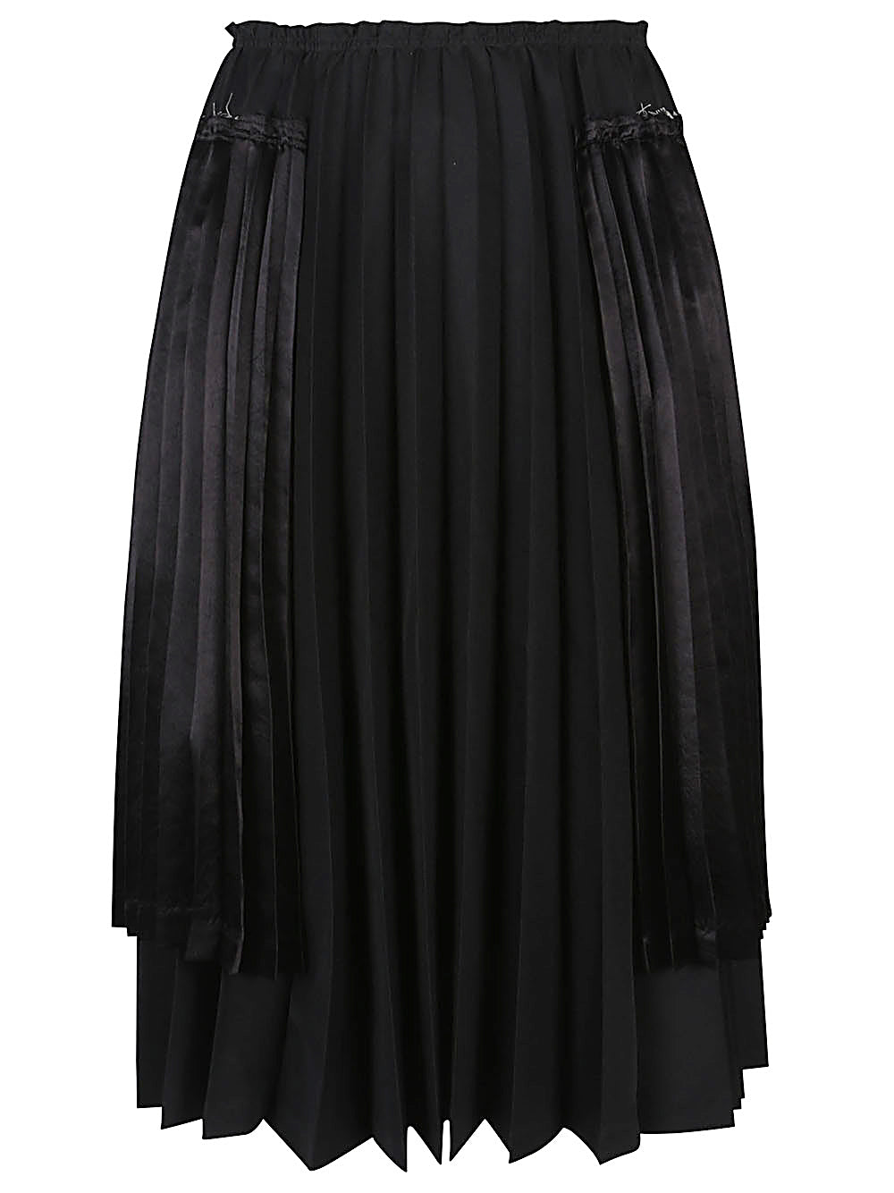 Comme Des Garcons Comme Des Garcons Pleated midi skirt