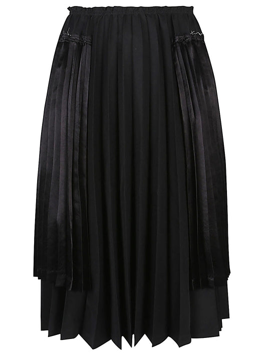 Comme Des Garcons Comme Des Garcons Pleated midi skirt