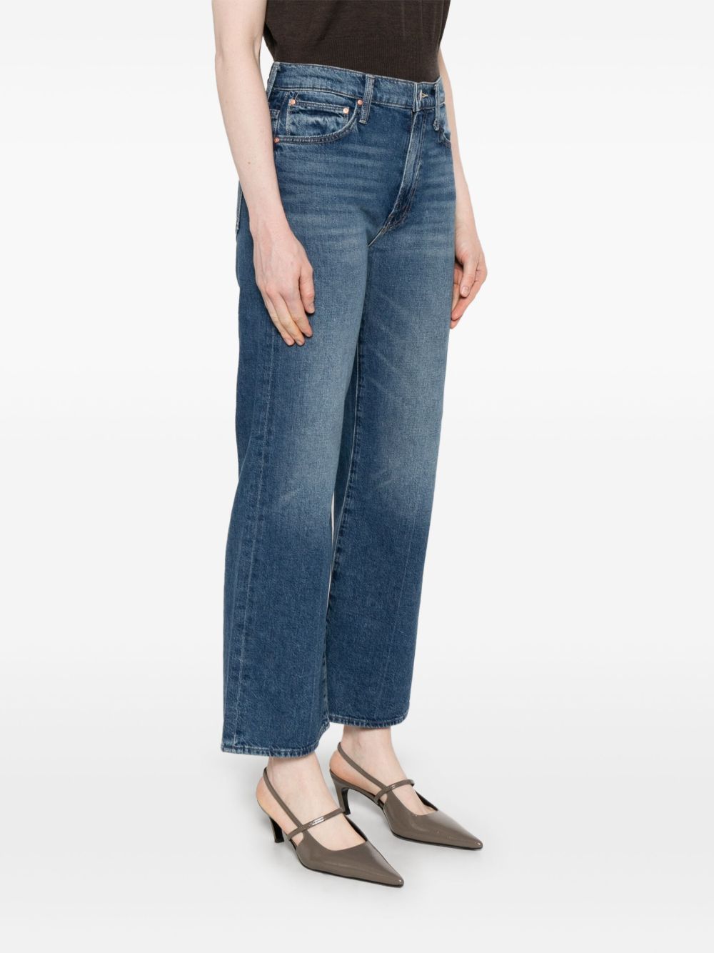 Mother Mother The Dodger Ankle denim jeasn