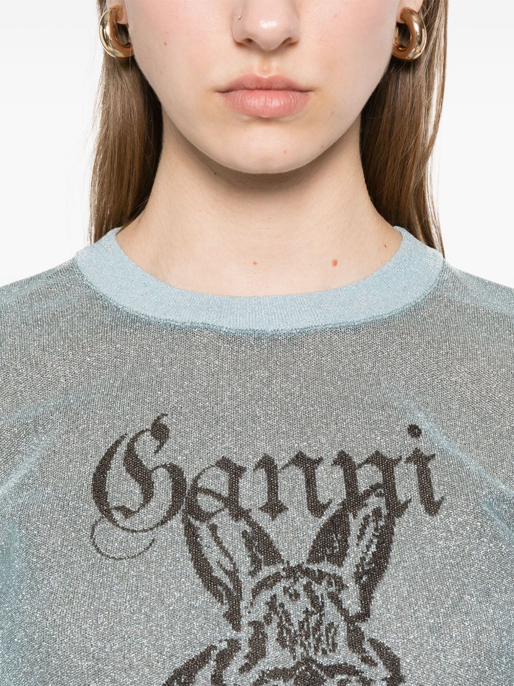 Ganni Ganni Bunny-detail top
