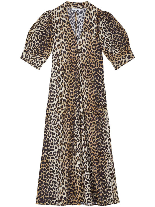 Ganni Ganni Conscious Criteria page Organic cotton maxi dress