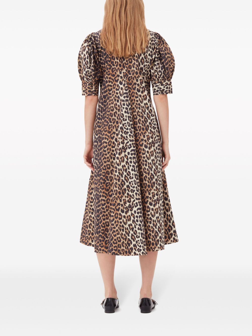 Ganni Ganni Conscious Criteria page Organic cotton maxi dress